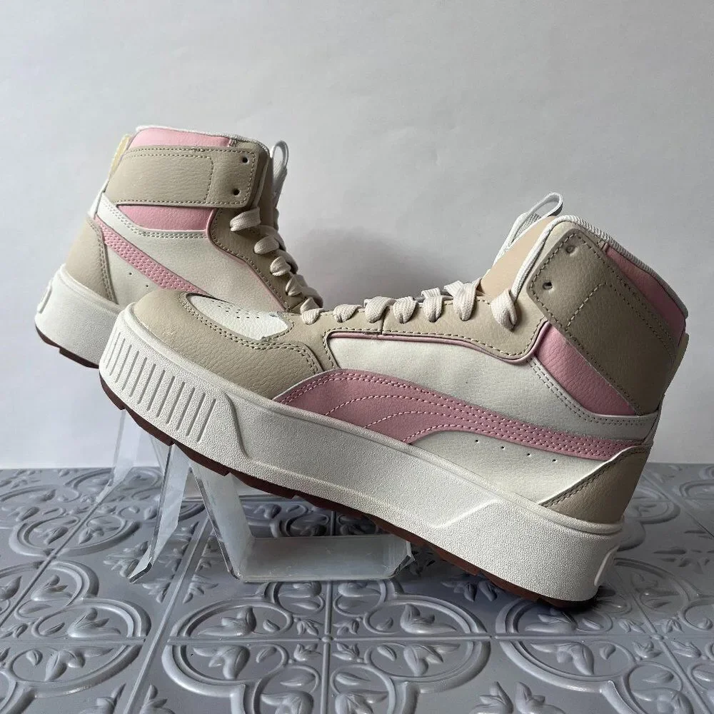 Puma Women's Karmen Rebelle Shoes Mid Top Platform Sneaker Size 8 $149 NEW